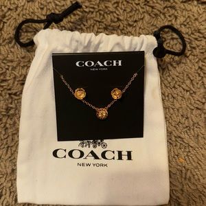 BRAND NEW women’s coach jewelry set